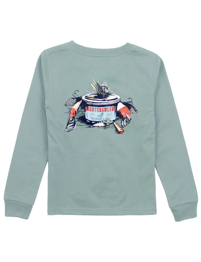 Properly Tied Boys Bait And Tackle LS Fog