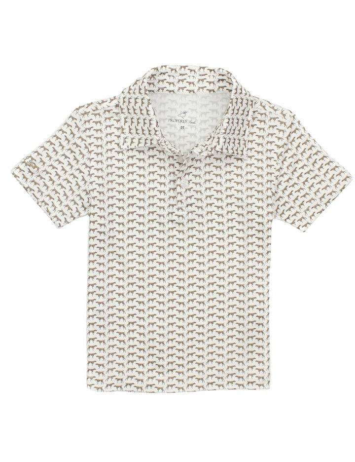 Properly Tied Boys Inlet Polo Pointer