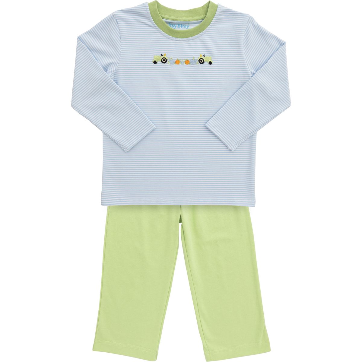 Itsy Bitsy Tractor Pumpkin Pants Set