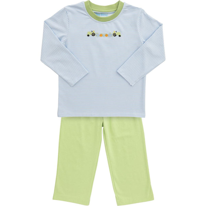 Itsy Bitsy Tractor Pumpkin Pants Set