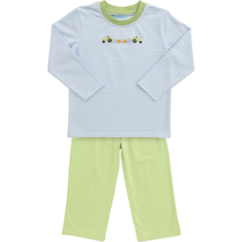 Itsy Bitsy Tractor Pumpkin Pants Set