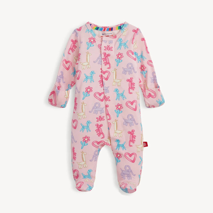 Magnetic Me Pink Party Animals Glow In The Dark Modal Convertible Coverall