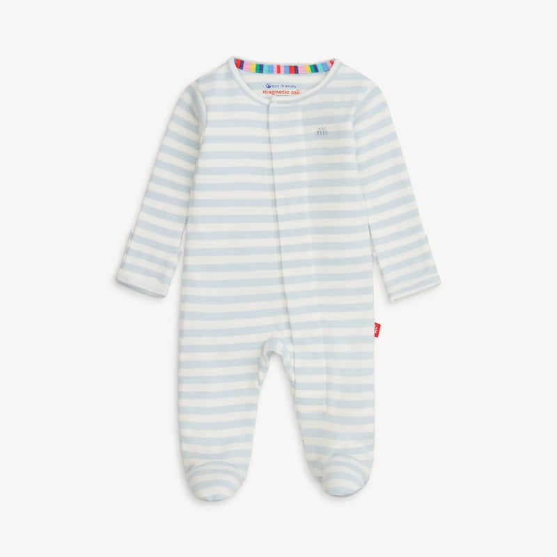 Magnetic Me Blue Stripe
Organic Cotton
Magnetic Footie