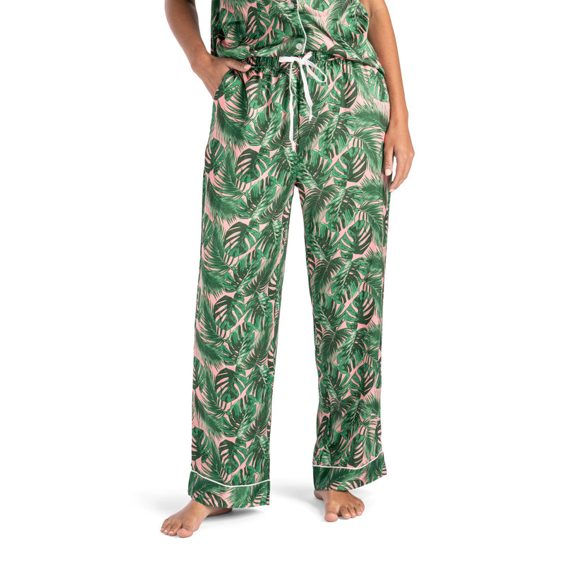 HELLO MELLO BEAUTY SLEEP SATIN PAJAMA PANTS