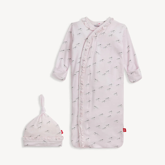 Magnetic Me Pink Savannah Plains
Modal Magnetic Gown & Hat Set