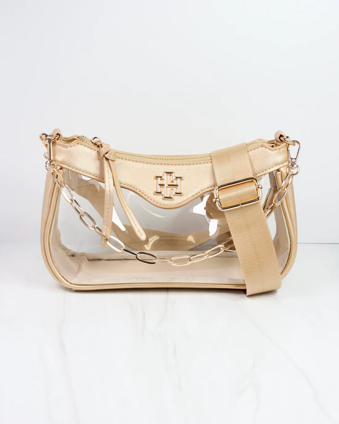 Caroline Hill Cassidy Clear Crossbody