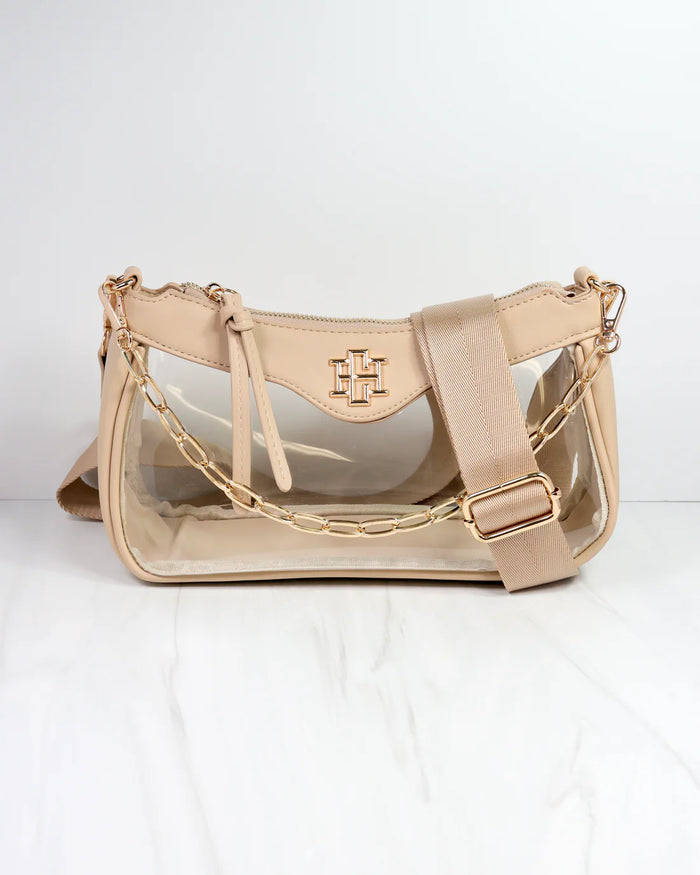 Caroline Hill Cassidy Clear Crossbody