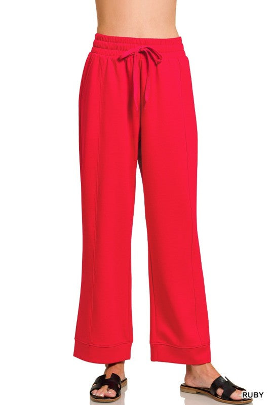 Scuba Drawstring Pants