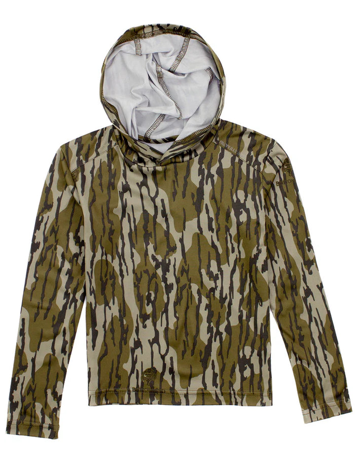 Properly Tied Boys Ravine Hoodie Mossy Oak Original Bottomland