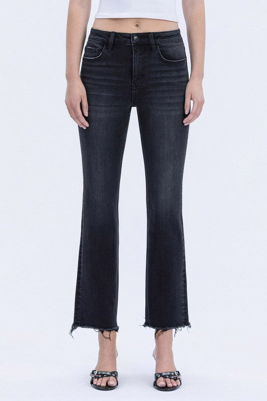 Vervet High Rise Seamless Wb Ankle Kick Flare Jeans