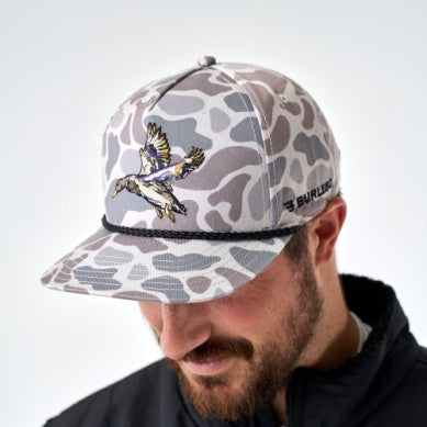 Youth Burlebo Cap - DIVING MALLARD - CLASSIC DEER CAMO