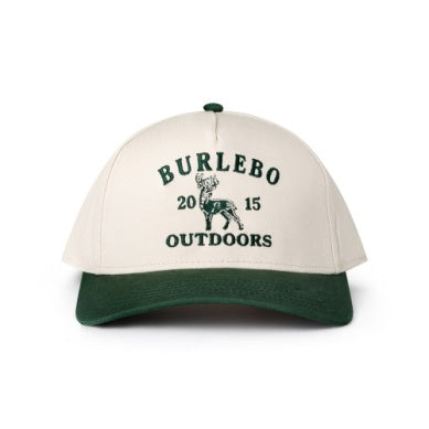 Youth Burlebo Cap - VINTAGE WHITETAIL DEER - CREAM