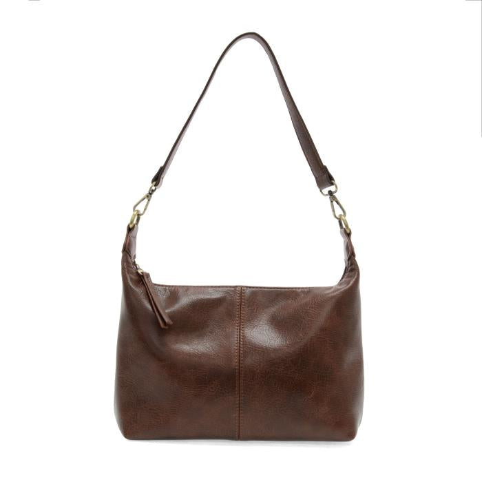 JOY SUSAN DANNA TOP ZIP CROSSBODY HICKORY