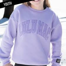 Lulu Mac youth mono sweatshirt