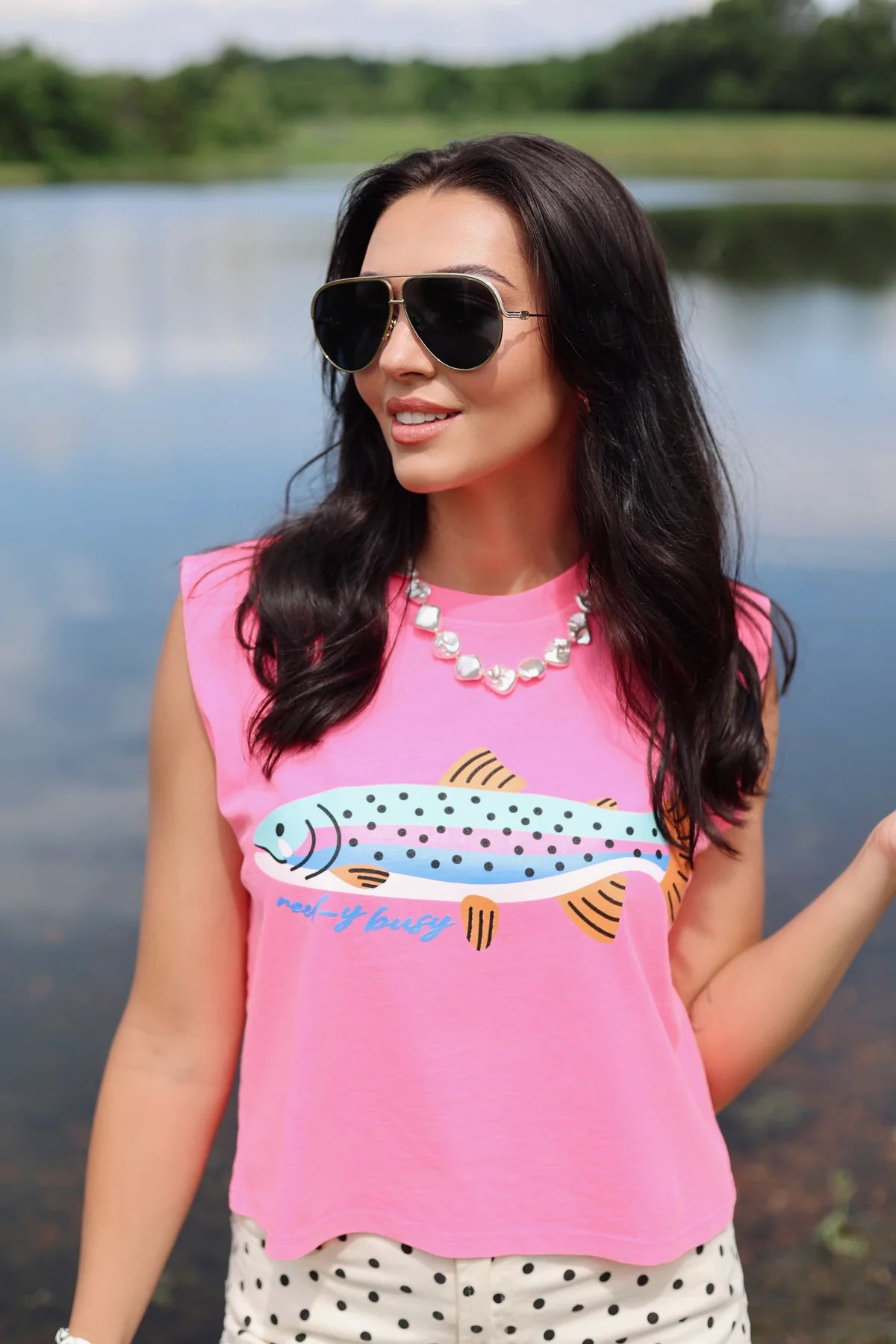 REEL CUTE RAINBOW TROUT TANK