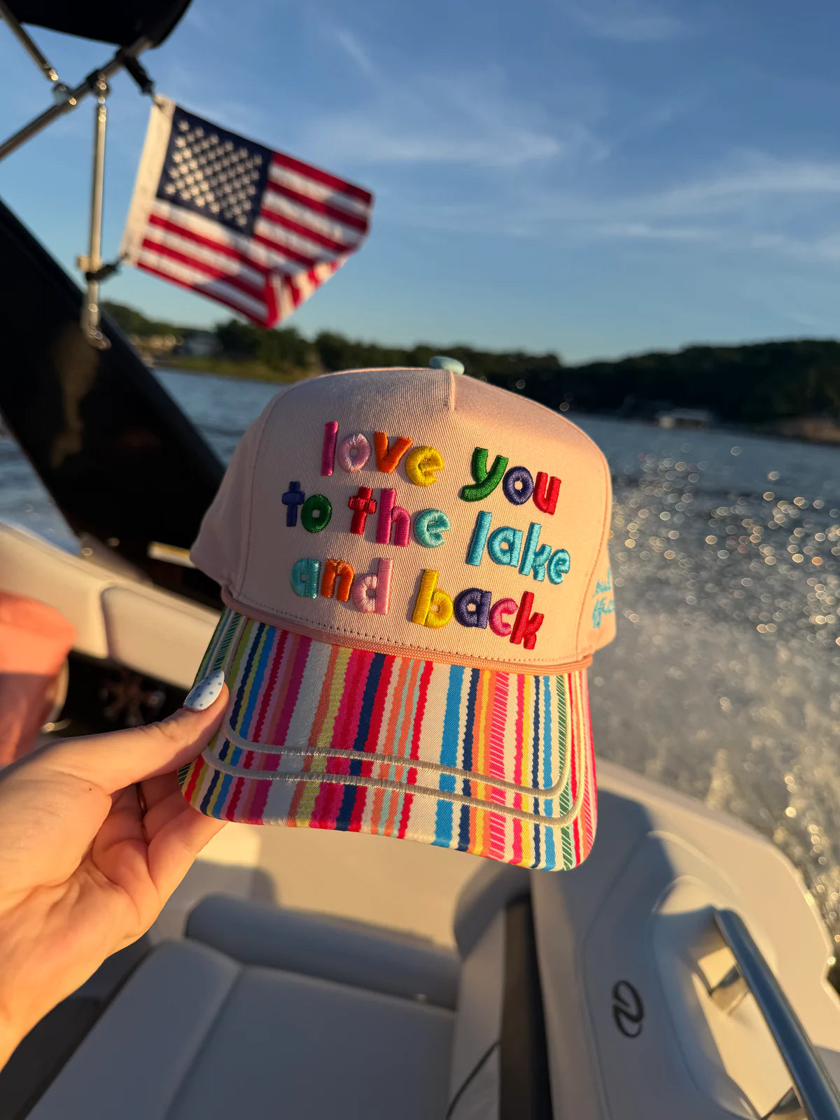 LOVE YOU TO THE LAKE & BACK HAT