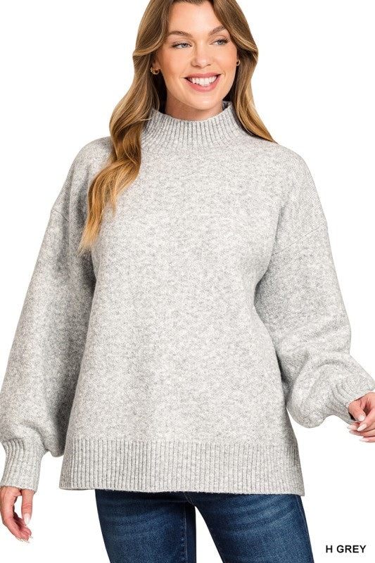 Mock Neck Sweater