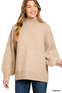 Mock Neck Sweater