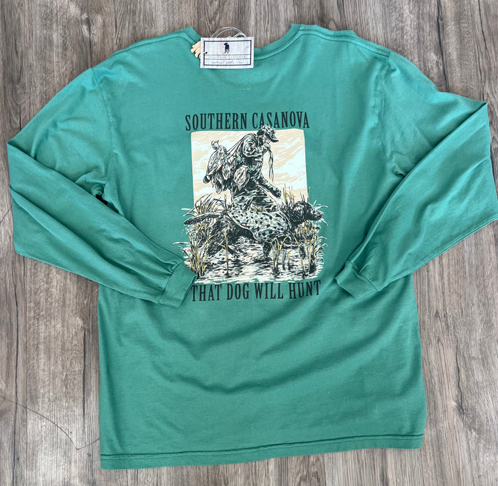 Southern Cassanova - LS T-shirt - Hunt Trudge