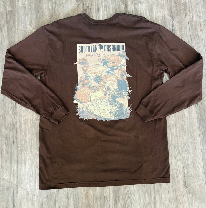Southern Cassanova - LS T-shirt - Vintage Decoys