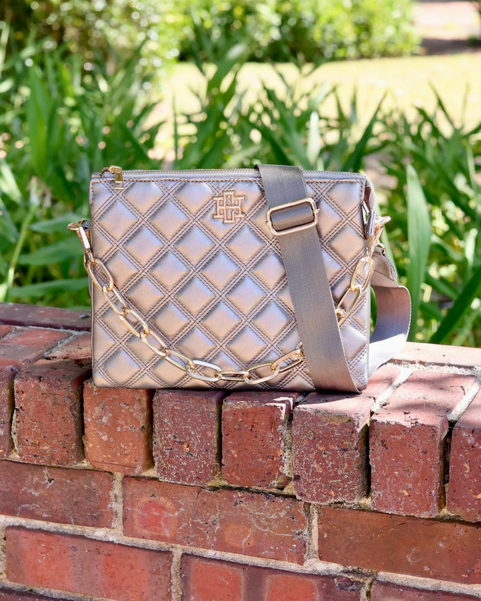 Caroline Hill Ariana Crossbody Black Pearl DQ