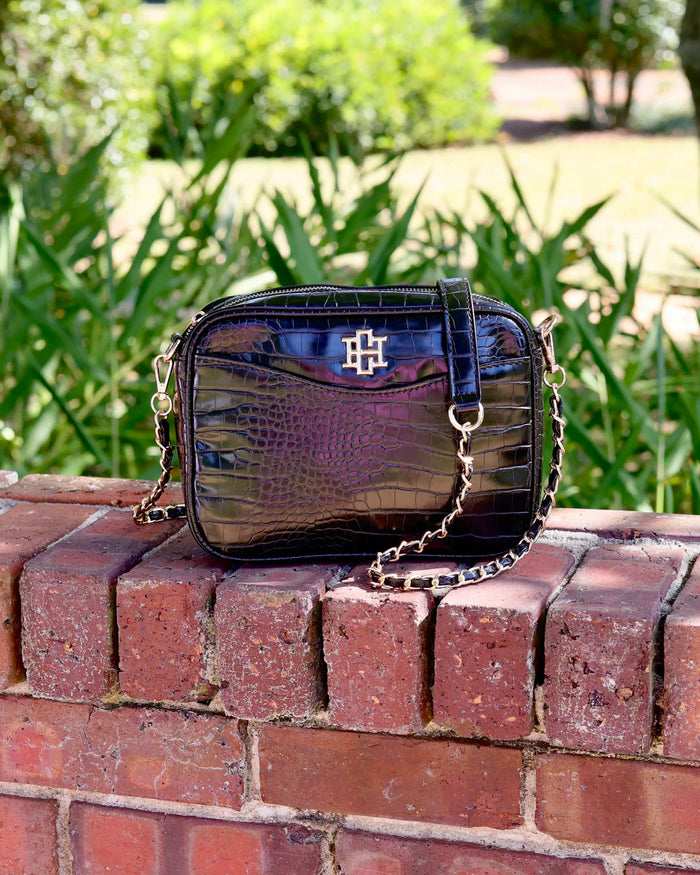 Caroline Hill Fiona Crossbody Black EC