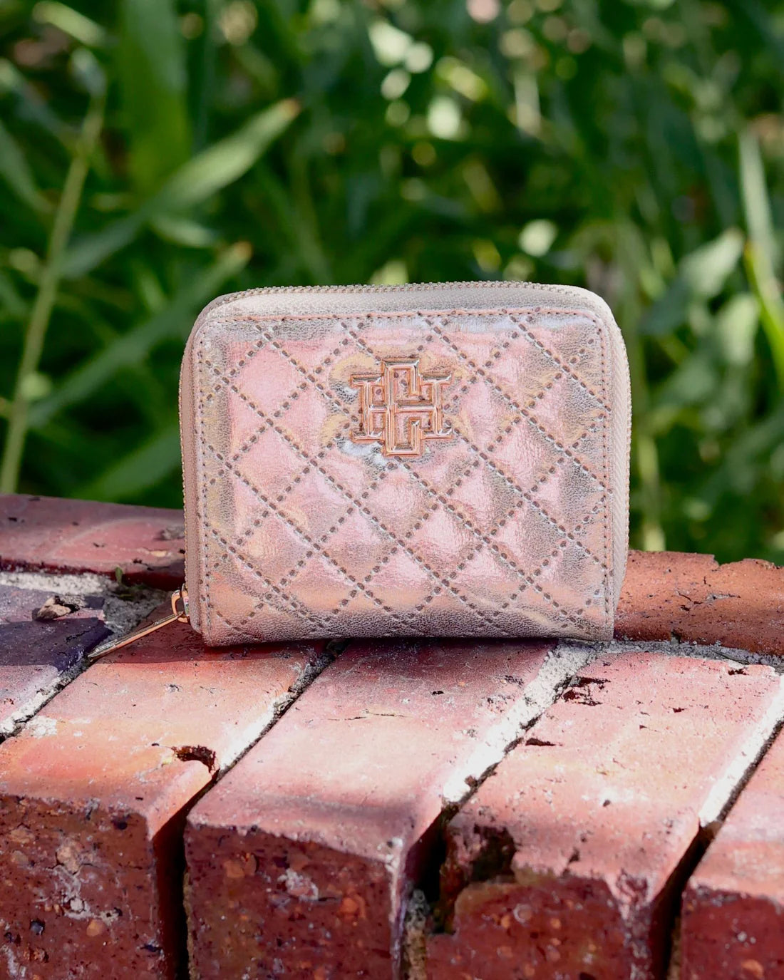 Caroline Hill Blakely Wallet Champagne Pop
