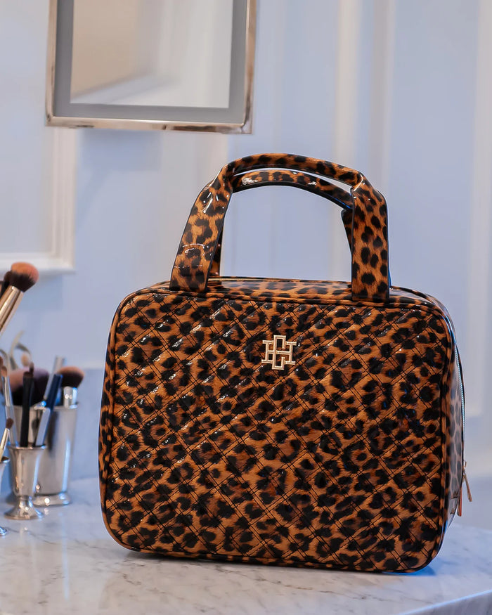 Caroline Hill Punta Cana Large Case Spotted Patent