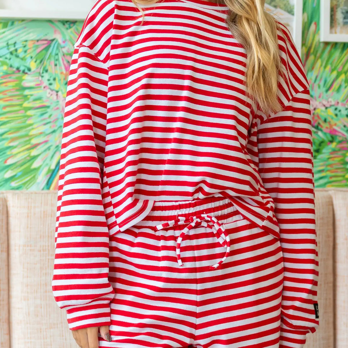 LULU MAC-STRIPE TOP