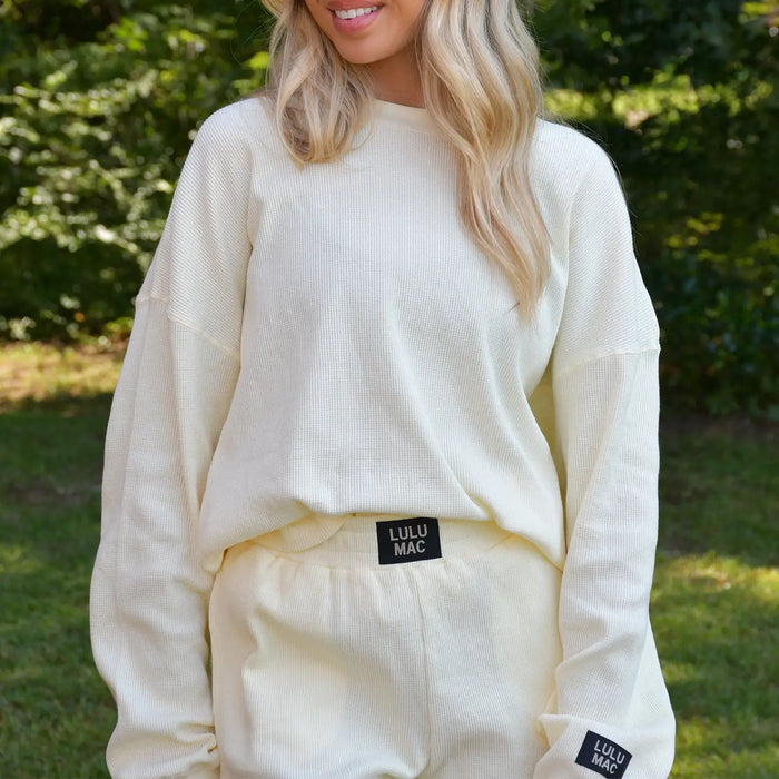 LULU MAC- WAFFLE TOP