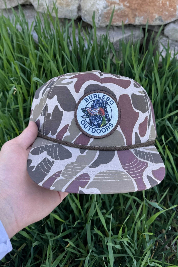 Burlebo-Cap - Duck and Dog - Camo