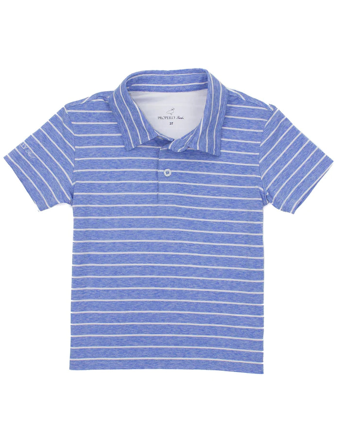 Properly Tied Boys Starboard Polo Ocean