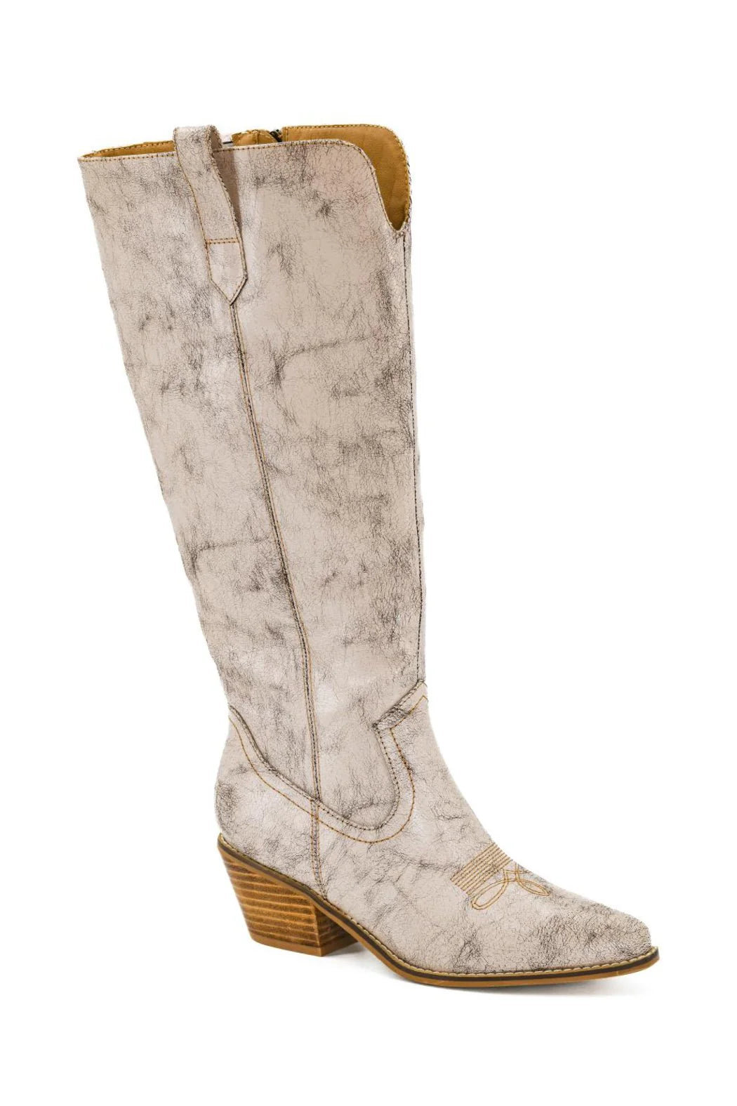 Corkys Hat Off Putty Crackle Boots