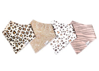 Copper Pearl Baby Bandana Bibs