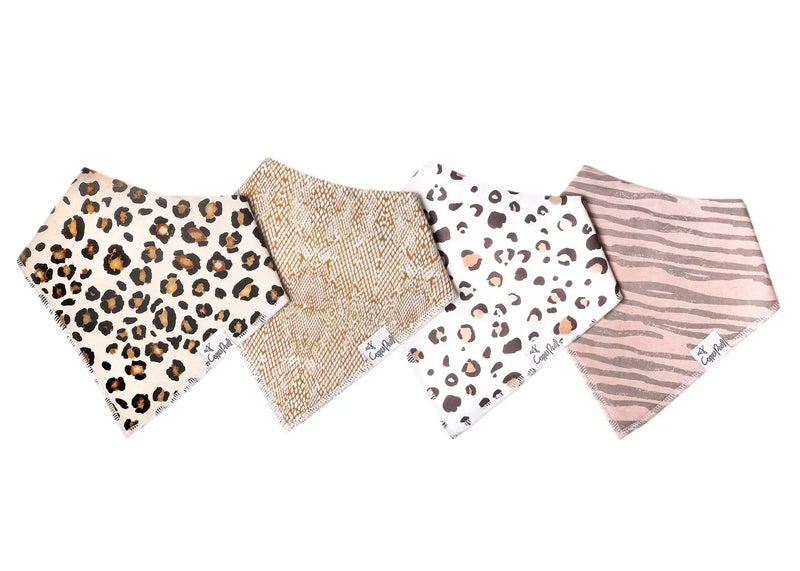 Copper Pearl Baby Bandana Bibs