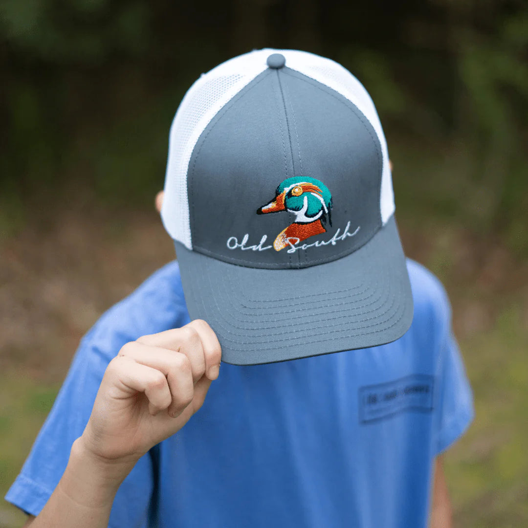 Old South Youth Trucker Hat Wood Duck