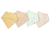 Copper Pearl Baby Bandana Bibs