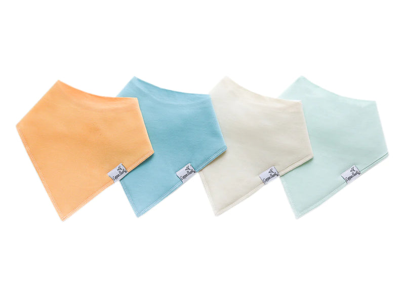 Copper Pearl Baby Bandana Bibs