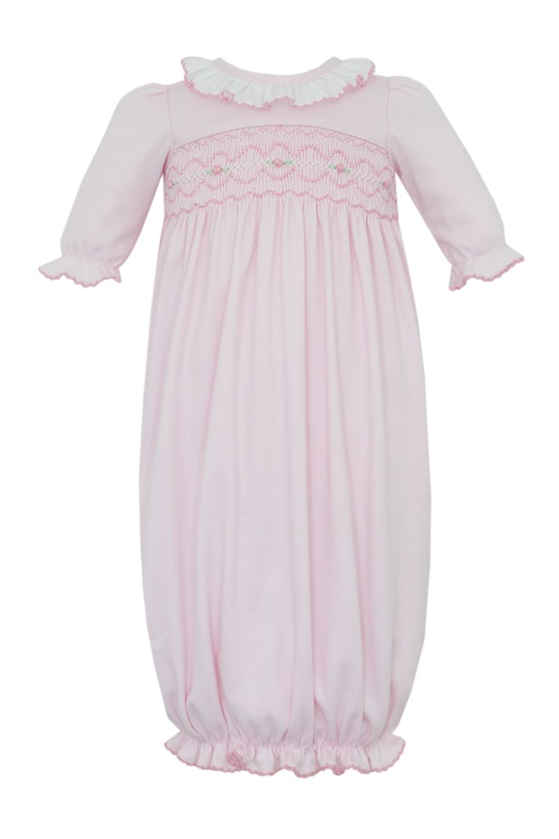 Petit Bebe Elizabeth- Pink knit girl's sac