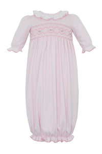 Petit Bebe Elizabeth- Pink knit girl's sac