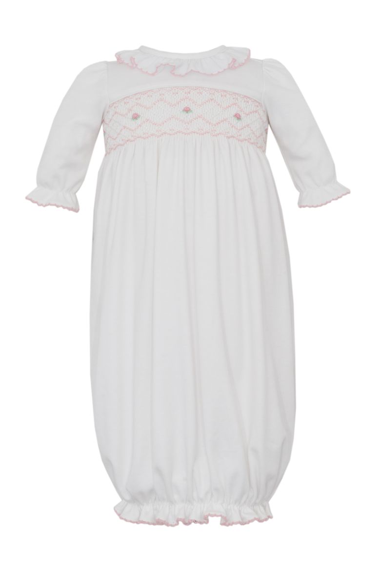 Petit Bebe ALICE - White knit girl's sac