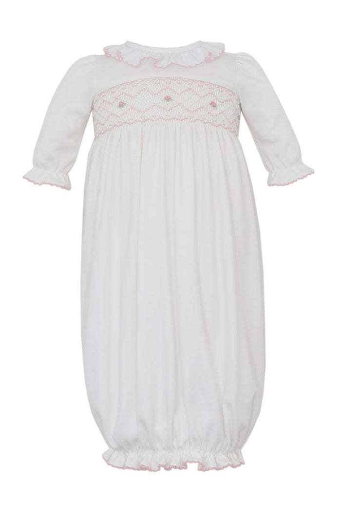 Petit Bebe ALICE - White knit girl's sac