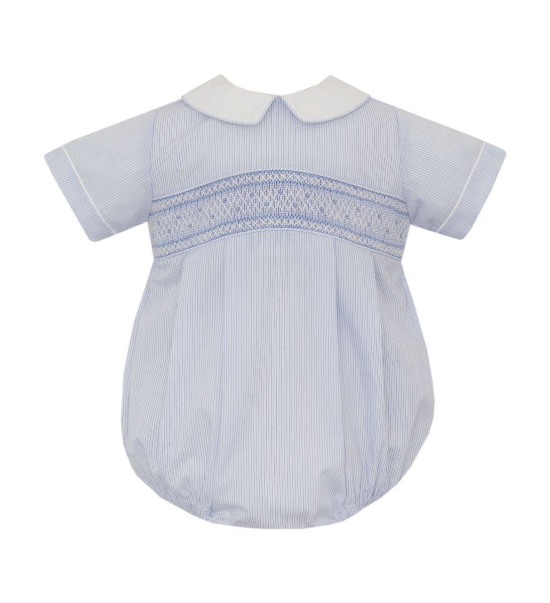 Petit Bebe RYAN - Blue tiny stripe boy's bubble