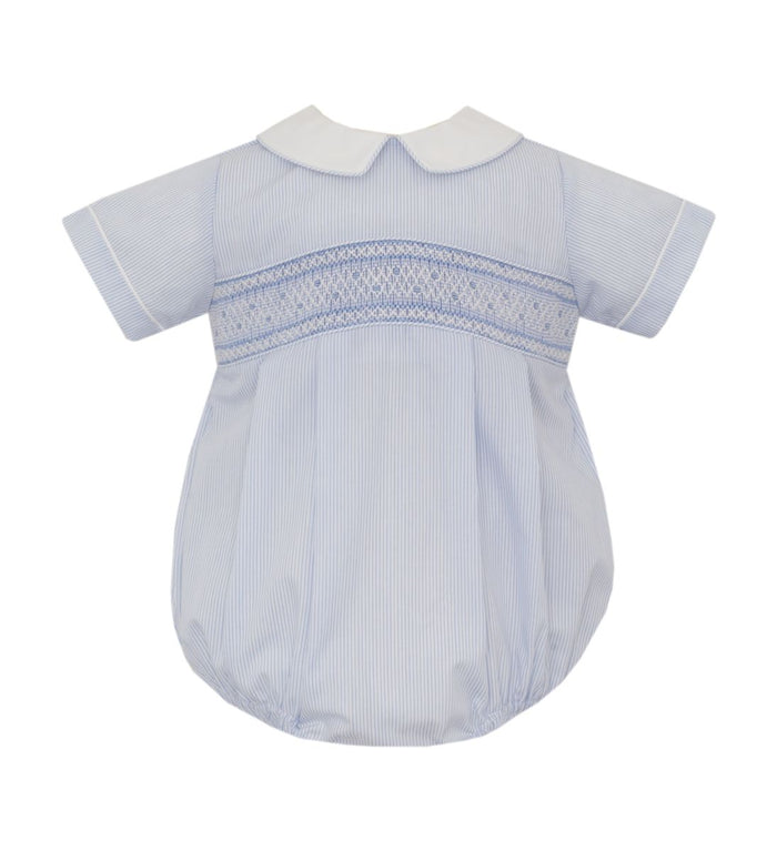 Petit Bebe RYAN - Blue tiny stripe boy's bubble