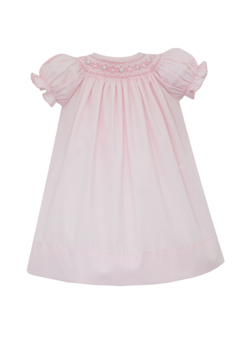 Petit Bebe MILA - Pink poplin bishop