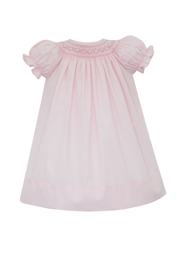 Petit Bebe MILA - Pink poplin bishop