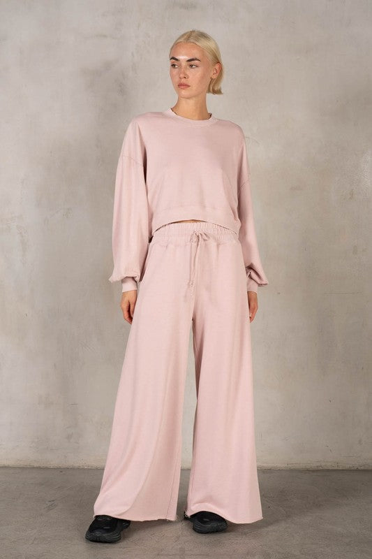 Matching Rib Sweatsuit