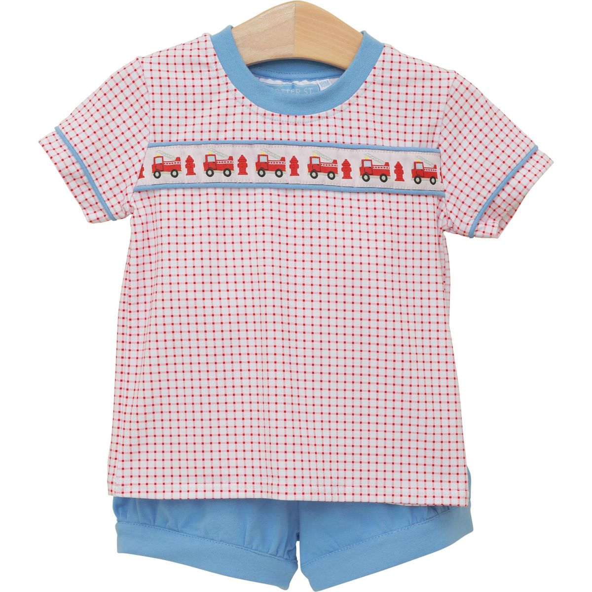 Trotter Street Sound the Alarm Banded Short Set