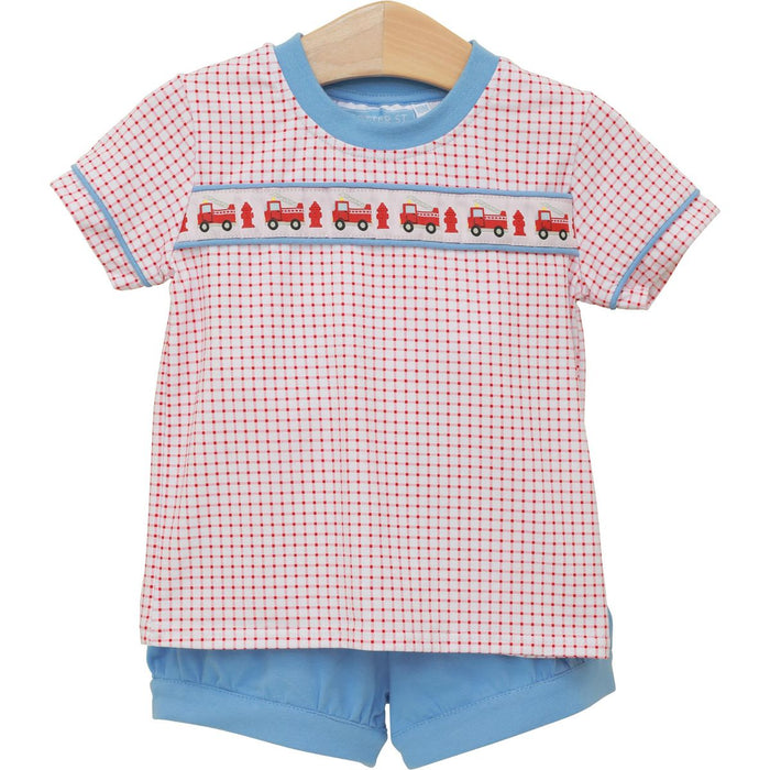 Trotter Street Sound the Alarm Banded Short Set