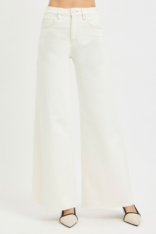 Risen Plus Tummy Control High Rise Wide Leg Palazzo